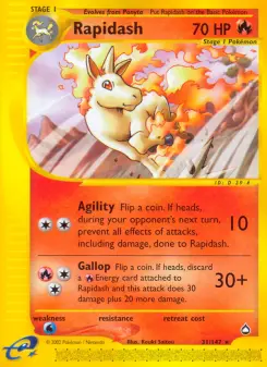 Rapidash, Aquapolis #31/147