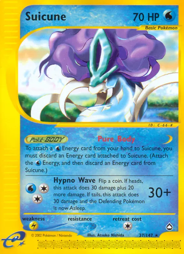Suicune, Aquapolis #37