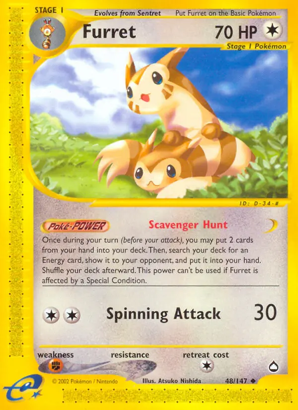 Furret, Aquapolis #48