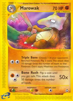 Marowak, Aquapolis #54/147