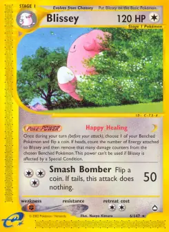 Blissey, Aquapolis #6/147