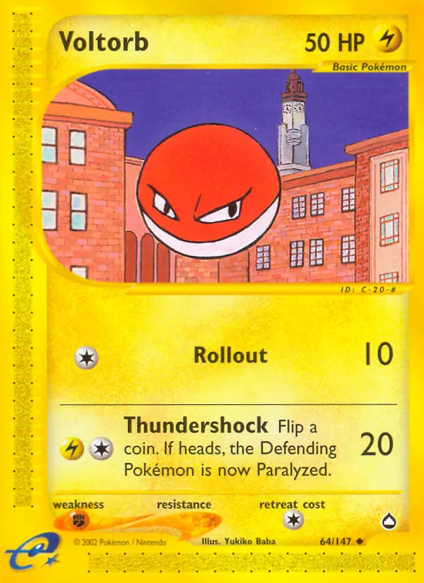 Voltorb, Aquapolis #64