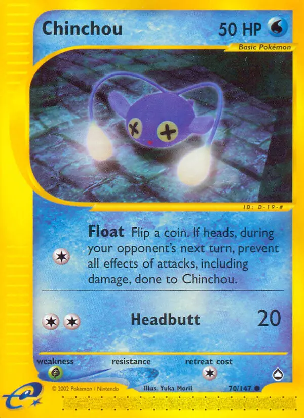 Chinchou, Aquapolis #70