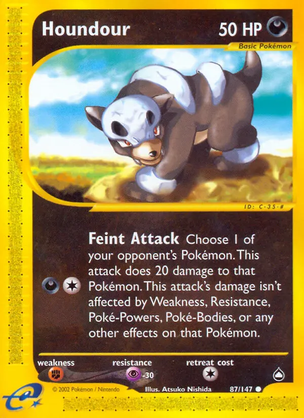 Houndour, Aquapolis #87