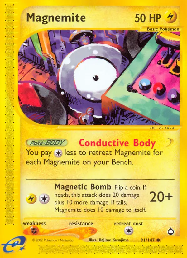 Magnemite, Aquapolis #91