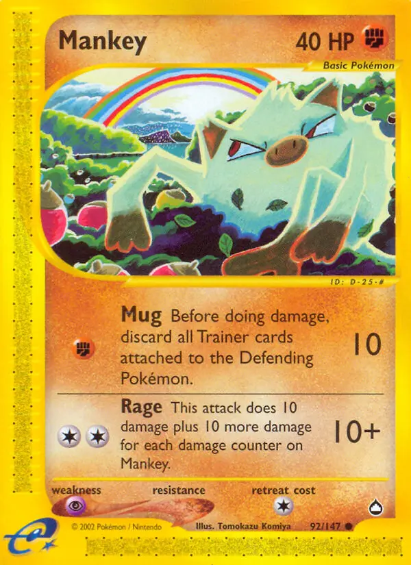 Mankey, Aquapolis #92
