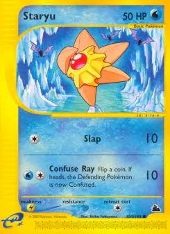 Staryu, Skyridge #104/144