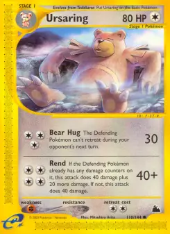 Ursaring, Skyridge #110/144