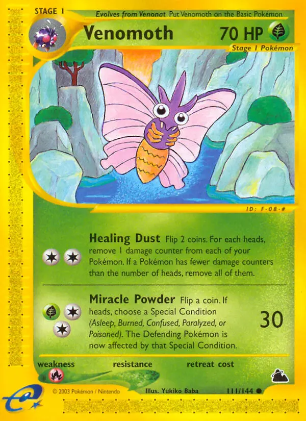 Venomoth, Skyridge #111