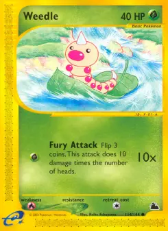 Weedle, Skyridge #114/144