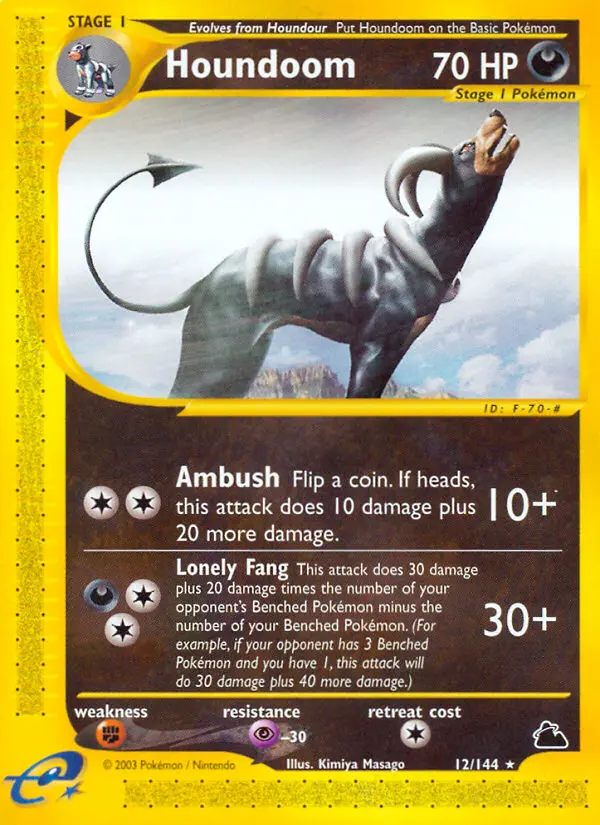 Houndoom, Skyridge #12