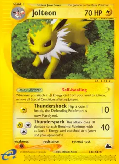 Jolteon, Skyridge #13/144