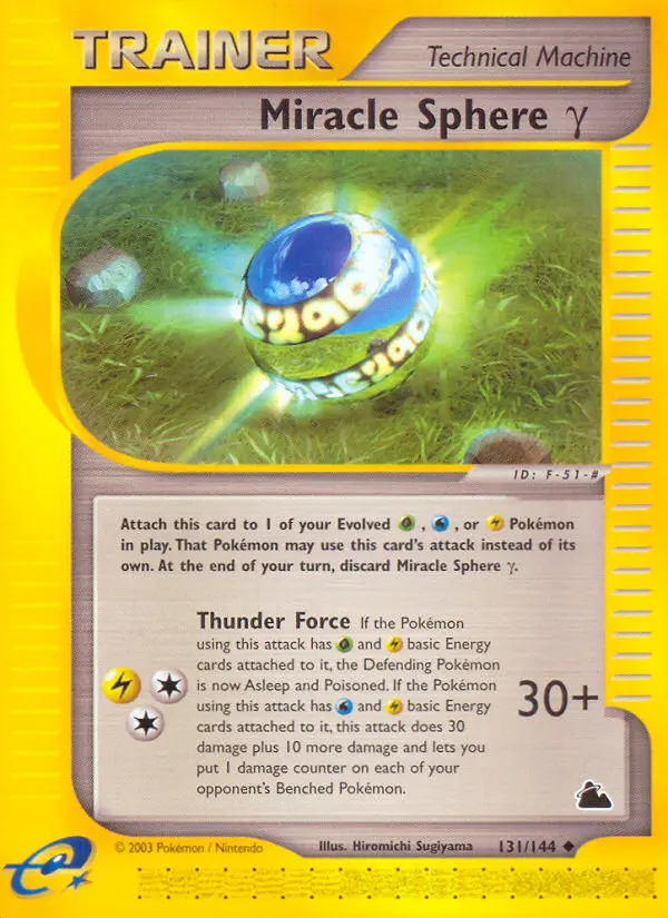 Miracle Sphere Gamma, Skyridge #131