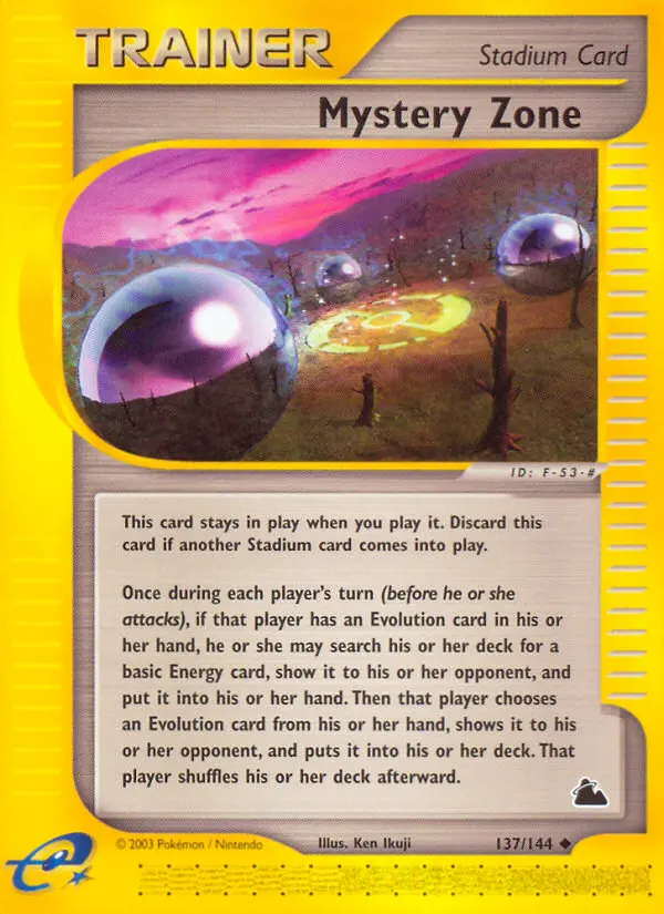 Mystery Zone, Skyridge #137