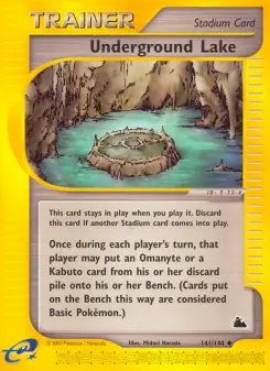 Underground Lake, Skyridge #141/144