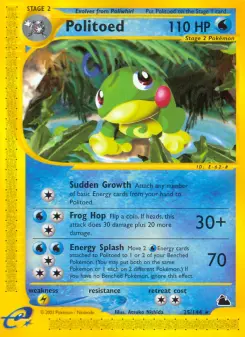 Politoed, Skyridge #25/144