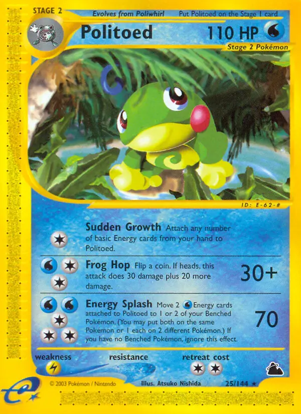 Politoed, Skyridge #25