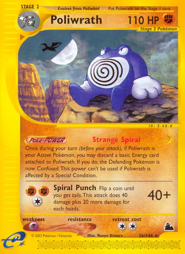 Poliwrath, Skyridge #26