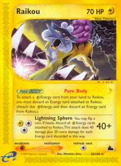 Raikou, Skyridge #28/144