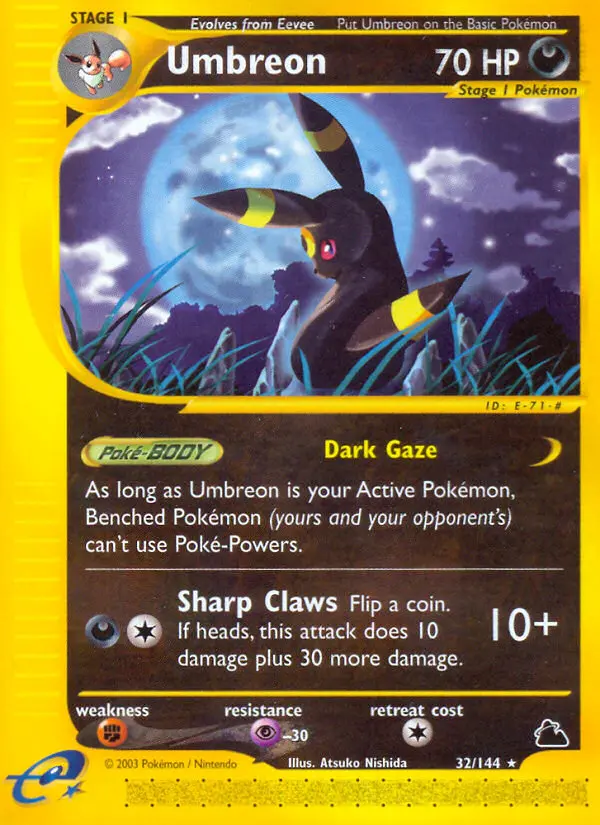 Umbreon, Skyridge #32