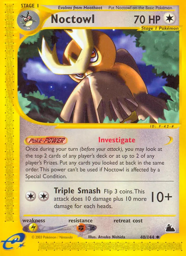 Noctowl, Skyridge #40