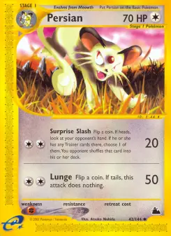 Persian, Skyridge #42/144