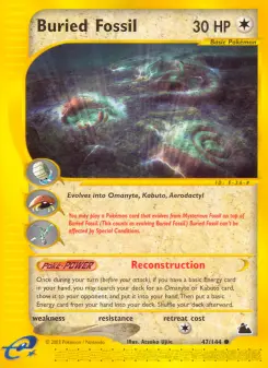 Buried Fossil, Skyridge #47/144