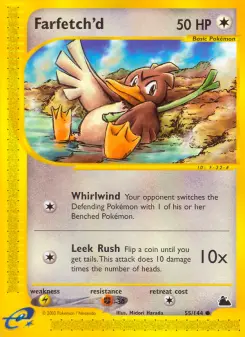 Farfetch'd, Skyridge #55/144