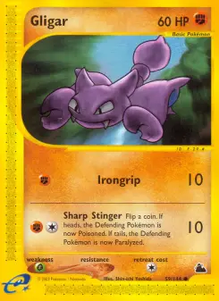 Gligar, Skyridge #59/144