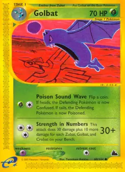 Golbat, Skyridge #60/144