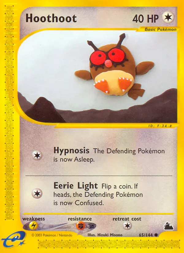 Hoothoot, Skyridge #65
