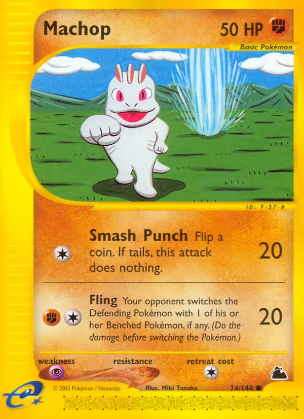 Machop, Skyridge #74