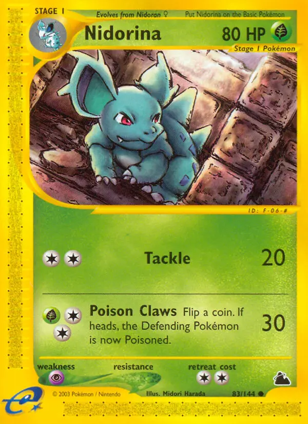 Nidorina, Skyridge #83