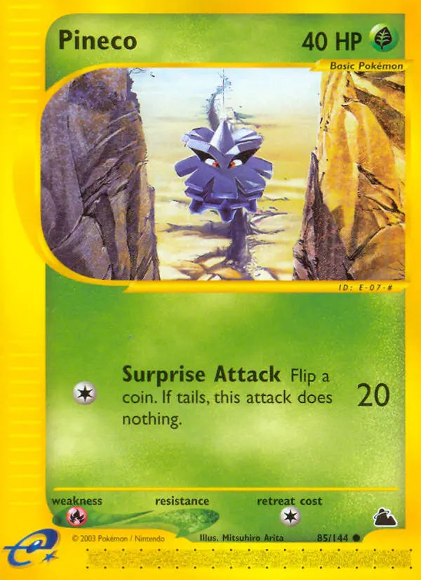 Pineco, Skyridge #85