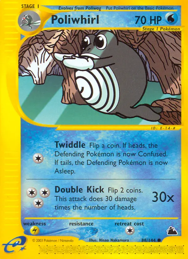 Poliwhirl, Skyridge #88