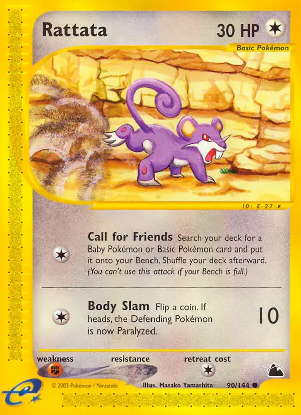 Rattata, Skyridge #90