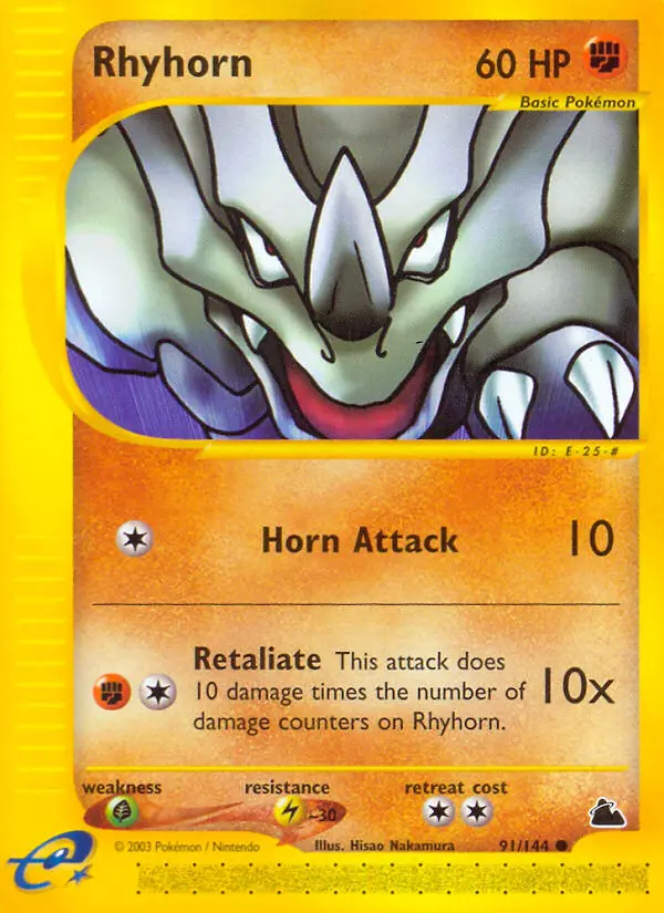 Rhyhorn, Skyridge #91