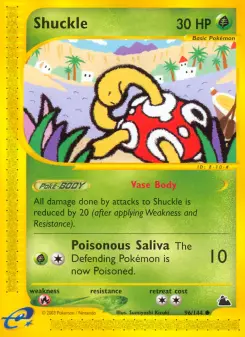 Shuckle, Skyridge #96/144