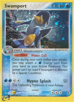Swampert, Ruby & Sapphire #13/109