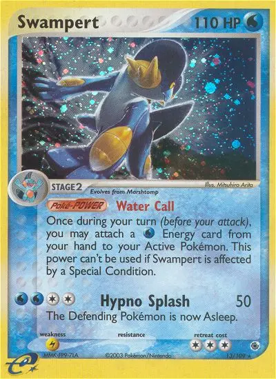 Swampert, Ruby & Sapphire #13