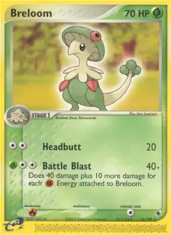 Breloom, Ruby & Sapphire #16/109