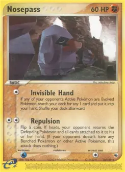 Nosepass, Ruby & Sapphire #18/109