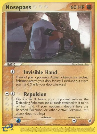 Nosepass, Ruby & Sapphire #18