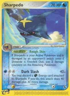 Sharpedo, Ruby & Sapphire #22/109