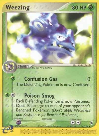 Weezing, Ruby & Sapphire #24