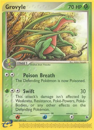 Grovyle, Ruby & Sapphire #31
