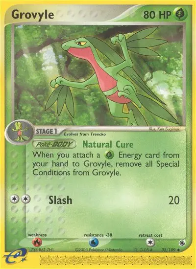 Grovyle, Ruby & Sapphire #32