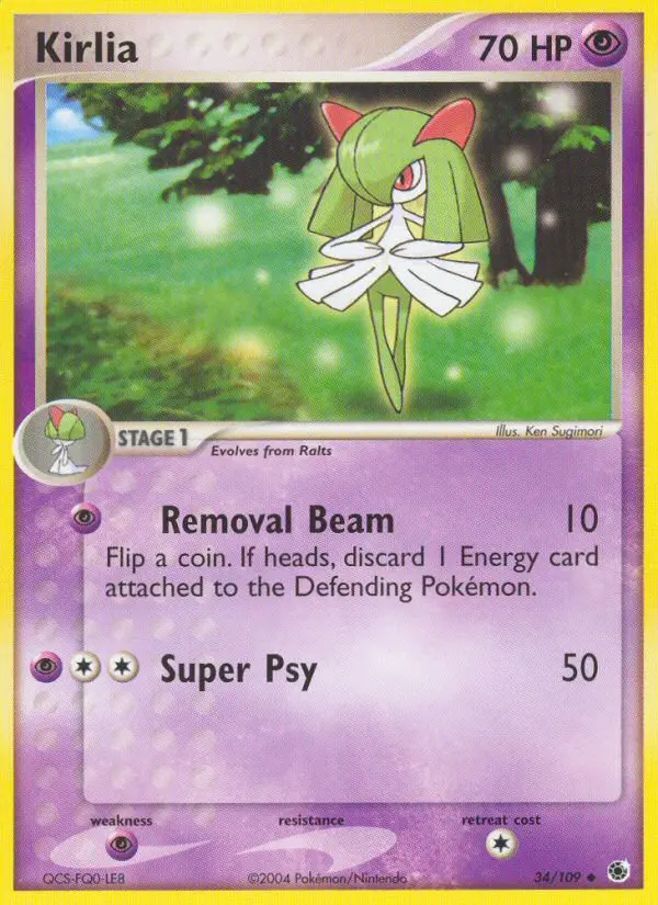 Kirlia, Ruby & Sapphire #34