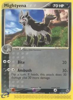 Mightyena, Ruby & Sapphire #42/109
