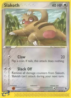 Slakoth, Ruby & Sapphire #45/109